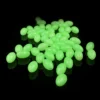 100pcs 3 4 5mm Oval Soft Night Luminous Fishing Beads Sea Fishing Lure Bait Floating Float Fishing  Accessories WH5