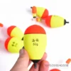 0d49235483b191d8735f6f0fbc81ff17.webp 10Pcs lot EVA Fishing Floats Set Sea Fish Float 10g Bobber Night Luminous Sticks Belly Throw Rod Fishing Tackle Accessories