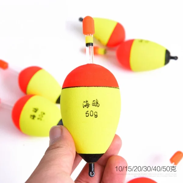 0d49235483b191d8735f6f0fbc81ff17.webp 10Pcs lot EVA Fishing Floats Set Sea Fish Float 10g Bobber Night Luminous Sticks Belly Throw Rod Fishing Tackle Accessories