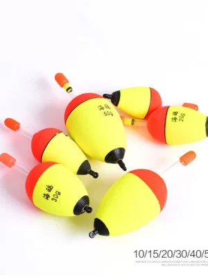 10Pcs lot EVA Fishing Floats Set Sea Fish Float 10g Bobber Night Luminous Sticks Belly Throw Rod Fishing Tackle Accessories