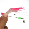 428492c6d5384165ecc00b08e7e44e6b.webp 5pcs set 9cm 5 2g Luminous Shrimp Lure Soft Fishing Bait 5 Colors Mixed Artificial Baits with Fishing Hooks and Beads W5