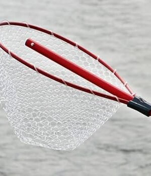 Anti hook Silicone Fishing Net With Telescopic Aluminum Alloy Rod Outdoor Sports For Winter Fishing tools