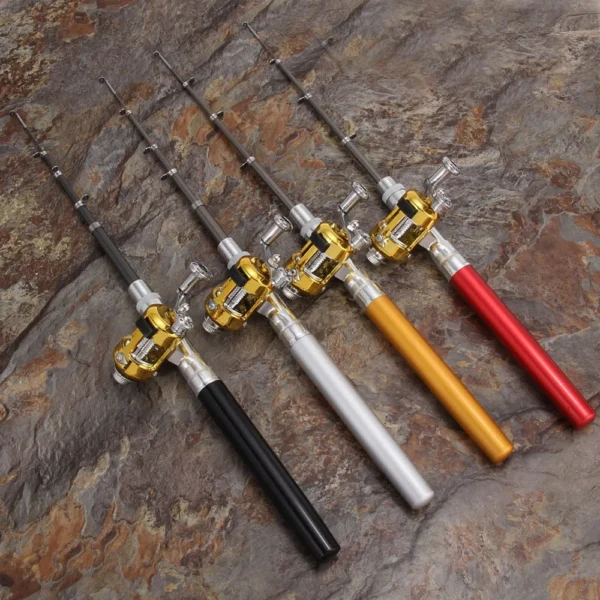 8c59ea2116d52f180104c03be0ebbf28.webp 1m Mini Pocket Pen Shape Fishing Rod With Reel Portable Set Aluminum Alloy Fishing Rods Baitcasting
