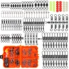 b8ecec68654e85b72f9440b7410a0ab6.webp 141Pcs set Rock Sea Fishing Lure Accessories Fishing Connectors Swivels Set Pin Bearing Rolling Swivel Snap Fishhook Lur