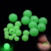 100Pcs Bag Fishing Floats Beads Glowing Balls Buoy Luminous Light Night Sea Fishing Tackle Fishing Accessories Bulk Float for Night Fishing Diameter 3mm 4mm 5mm 6mm 8mm 10mm 12mm