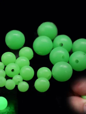c2d3ea1fdda454661112ee39aff26a46.webp 100Pcs Bag Fishing Floats Beads Glowing Balls Buoy Luminous Light Night Sea Fishing Tackle Fishing Accessories Bulk Float for Night Fishing Diameter 3mm 4mm 5mm 6mm 8mm 10mm 12mm