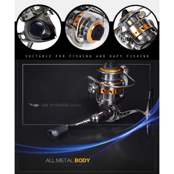 f5e30456ed762adb43dbb33724bb20ae.webp POWER Full Metal Mini Winter Ice Fishing Reel Small Spinning Reels Carp Raft Wheel for Fish Accessories Saltwater Gear