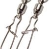 s-l400 (14) 2 Stainless Steel Fishing Connector Pin Bearing Rolling Swivel Snap P Fishing Tackle Accessories with box