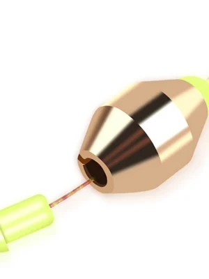 5 Pieces lot  Accessories for Fishing Copper Weight Down Sinker Water Bronze Materials Float Balancer Gold Color