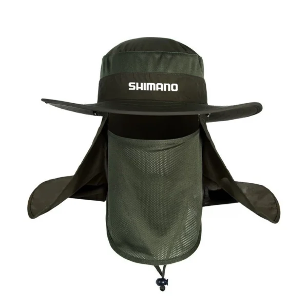 Shiman0 Summer Outdoor Sports Unisex Fishing Hat Sunscreen Uv Protection Breathable Sunshade Waterproof Quick Drying Fishing Caps