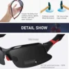 Men s Polarized Sunglasses Anti UV400 For Driving Fishing See The Drift Increase Women Cycling Running Driving Fishing Golf Men s Sunglasses